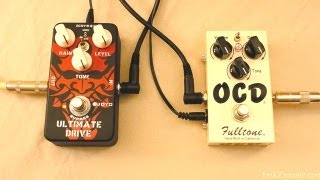 Joyo Ultimate Drive vs Fulltone OCD [upl. by Maguire]