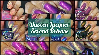 PR Daveen Lacquer Second Release Winter2021 [upl. by Nett]