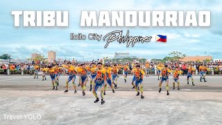 TRIBU MANDURRIAO  OPENING SALVO  DINAGYANG FESTIVAL 2023  ILOILO CITY PHILIPPINES 🇵🇭 4k [upl. by Hcib279]