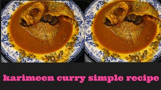 karimeen curry simple recipe [upl. by Willy]