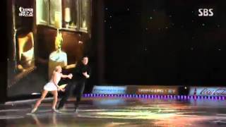 Aliona Savchenko Bruno Massot 2014 All That Skate  You Dont Bring Me Flowers [upl. by Ettelorahc83]