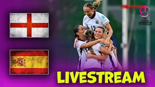 England Spain women u19 euro football 24072024 [upl. by Dragon]