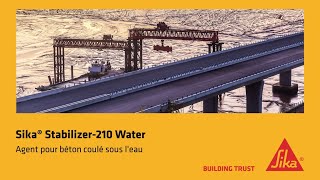 Sika® Stabilizer210 Water agent pour béton coulé sous leau [upl. by Netsirhk37]