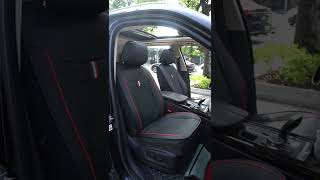 beautiful Interior Universal Luxury Leather Car Seat Covers [upl. by Enrichetta]