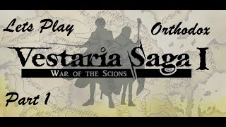 Lets play Vestaria Saga I  Part 1 PrologueHard modeOrthodox [upl. by Polito]