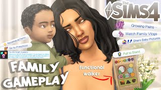 New Family Gameplay Mods  15 Realistic Mods  The Sims 4 Mods amp CC w Links [upl. by Annalee]