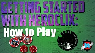 Heroclix Rules 2023 pt 1 How to Play and Getting Started [upl. by Mccormac]