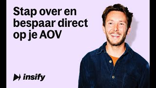 Stap over en bespaar direct op je AOV [upl. by Demmer]