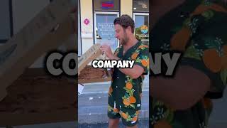 DAVE PORTNOY DISCOVERED THE BEST PIZZA IN FLORIDA food pizza foodie nyc usa shorts viral fun [upl. by Htinnek]