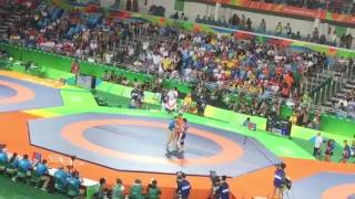 Sakshi Malik emotional winning moment [upl. by Saoj]