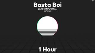 Alfons  Basta Boi Bass Boosted WITH COPYRIGHT 1 Hour [upl. by Rogerg]