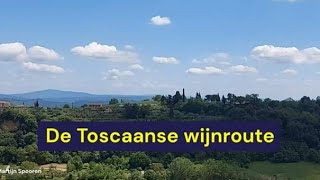 Italië  De Toscaanse wijnroute [upl. by Darwin]