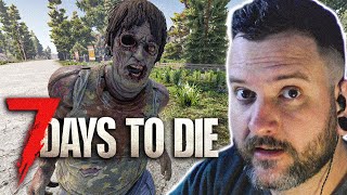 MEU INÍCIO DE GAMEPLAY  7 Days To Die 10  Dia 01 [upl. by Ahselrak]