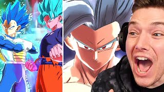 NEW LF Transforming Beast Gohan amp LF SSBKKSSBE Goku amp Vegeta Reveal REACTION on Dragon Ball Legends [upl. by Jonina]