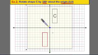 Transformations Rotating Shapes 1 [upl. by Gusta]