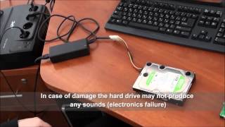 How to connect SATAdisks to a PC using USB  SATAIDE adapter [upl. by Raphael289]