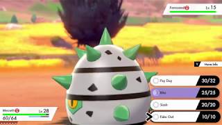 Where to Find a Ferroseed in Pokémon Sword and Shield [upl. by Sterrett]