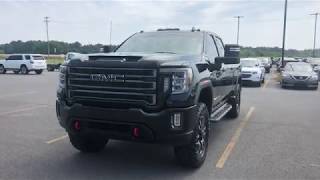 2020 GMC Sierra 2500HD AT4 w leveling kit and 37quot Tires [upl. by Ilsel]