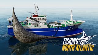 Big Trawling Boat Nets TONS For Small Percentages  Fishing North Atlantic 12 [upl. by Mehta931]