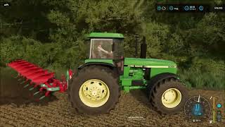 Farming Simulator 22 How to plow with Kverneland Ecomat [upl. by Bruyn585]