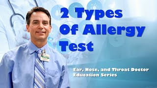 Two Types of Allergy Tests  Skin and RAST [upl. by Fisk]