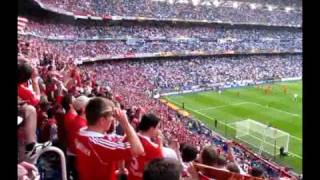 Champions League Final 2010 Madrid FC Bayern vs FC Inter Milan Club Song Stern des Südens [upl. by Conrado852]