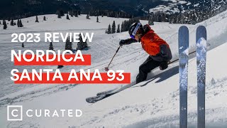 2023 Nordica Santa Ana 93 Ski Review  Curated [upl. by Lenes]