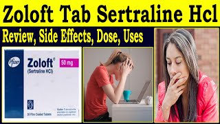 Sertraline 50 mg 100 mg 25 mg  Sertraline Hydrochloride 50 mg Reviews  Uses Side Effects Dose [upl. by Hsilgne]