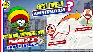 Can you REALLY see all of Amsterdam in just ONE DAY Practical guide [upl. by Aelanej792]