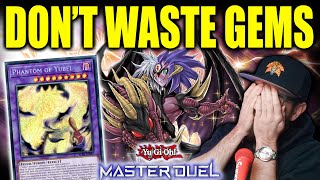 DONT WASTE GEMS BEFORE WATCHING THIS Yubel Pack Master Duel [upl. by Alveta324]