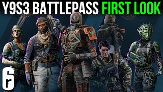 FIRST LOOK at Y9S3 Battlepass  Rainbow Six Siege [upl. by Minabe829]