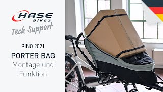 PORTER BAG  Aufbau und Funktion  Tech Support  HASE BIKES [upl. by Anerom]