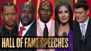 2 Hours of the Most Memorable Basketball Hall of Fame Enshrinement Speeches [upl. by Rhoda]