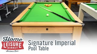 Signature Imperial Pool Dining Table [upl. by Oremor]