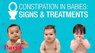 Constipation In Babies Sign and Treatments  Poop Scoop  Parents [upl. by Essyla]