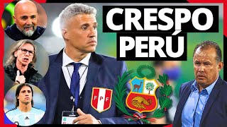 PERÚ HERNÁN CRESPO ES EL CANDIDATO PARA REEMPLAZAR A JUAN REYNOSO  GARECA Y SAMPAOLI OPCIONES [upl. by Hephzibah152]