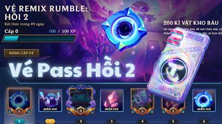 Review Vé Remix Bumble Hồi 2 TFT  TFT Mobile  Vé BattlePass TFT Hồi 2 Mùa 10 Nạp TFT Mobile Giá Rẻ [upl. by Darryn]