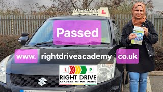 Passed my Driving Test  Jawairia  Kingstanding DTC 6224 [upl. by Leelaj361]