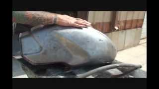 How To Paint Your Motorcycle Tank From Start To FinishPart 3 [upl. by Kirk]