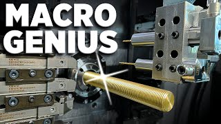 Macro Programming is the Most Powerful Tool in Swiss Machining [upl. by Webber300]