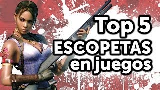 Top 5  Escopetas en juegos [upl. by Enelyar]