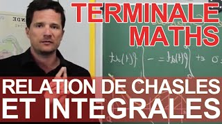 Relation de Chasles et intégrales  Le rappel de cours  Maths terminale  Les Bons Profs [upl. by Johna]