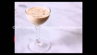 Como preparar el coctel Frangelico Alexander [upl. by Rai]