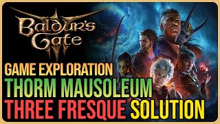 Thorm Mausoleum Puzzle Baldurs Gate 3 [upl. by Ancell]