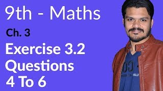 9th Class Math  Exercise 32  9th Class Math Chapter 3 [upl. by Hope]