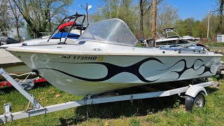 FREE 1960s Boat with 90hp Evinrude WILL IT RUN [upl. by Lynde]