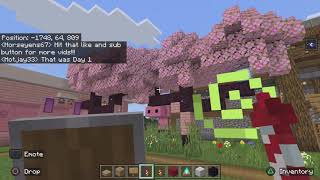 WELCOME TO THE SERVER  Minecraft Wolf SMP Day 1 [upl. by Imas888]