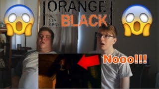 Orange Is The New Black Season 5 Episode 8  Tied to the Tracks REACTION [upl. by Kalli]