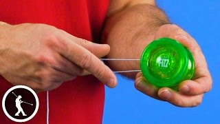 How to Put a String on a Yoyo and Adjust it for Play [upl. by Anyd]