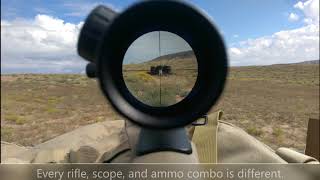 How to make any BDC reticle scope work for any rifle [upl. by Enois]